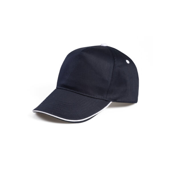 Cappello baseball blu navy inserto bianco