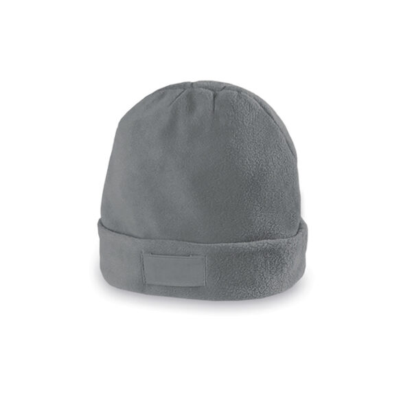 cappello pile grigio