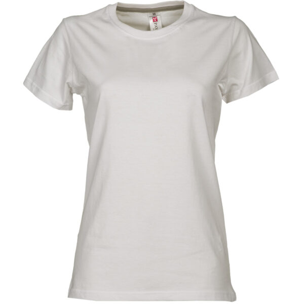 t shirt bianca manica corta donna