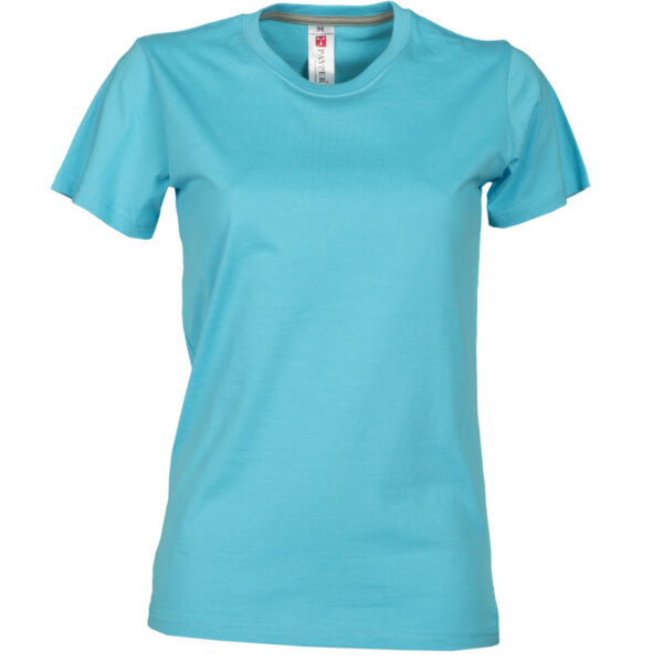 t shirt manica corta celeste