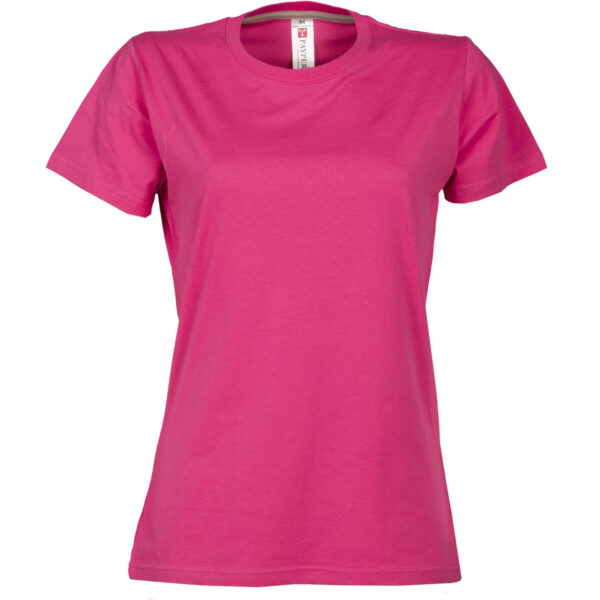 t shirt manica corta fuxia