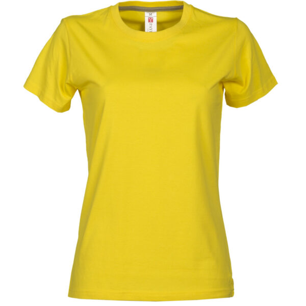 t shirt manica corta giallo