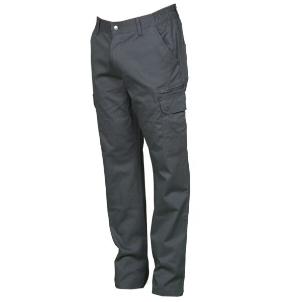 Pantalone uomo multitasche smoke