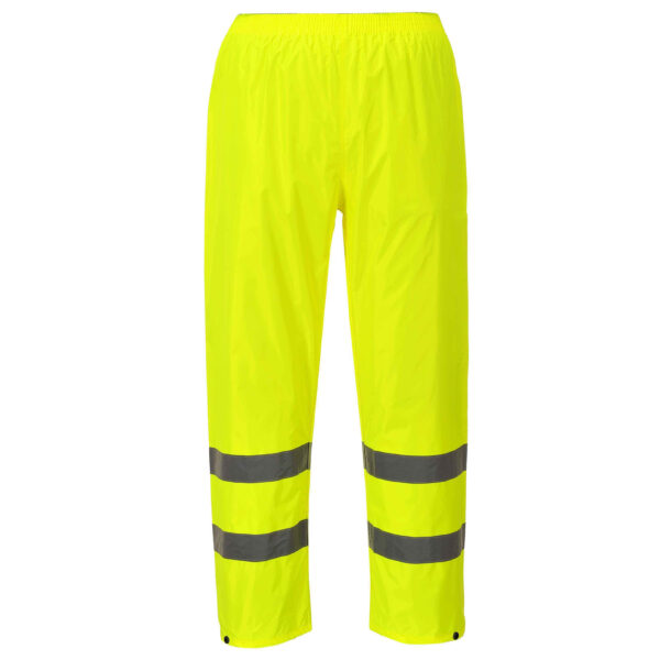 pantalone antipioggia giallo grigio