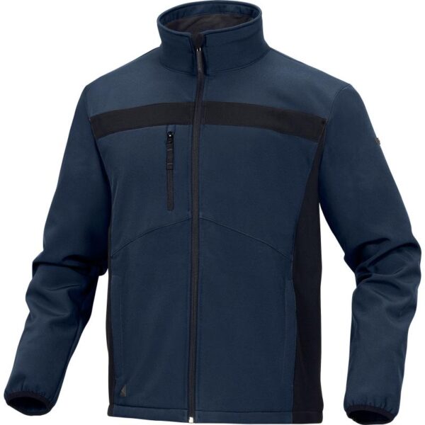 GIACCA SOFT SHELL BLU